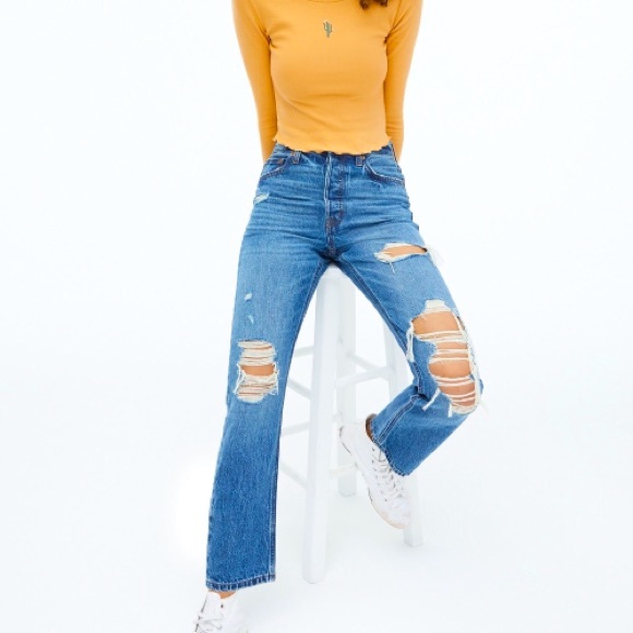 NWT Distressed Eco-Friendly Aeropostale Denim Jeans - Picture 8 of 8